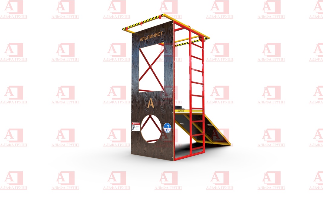 Учебно-тренировочный полигон Альпинист-2-0 (2,7м + без бревна) от АЛЬФА ГРУПП для практических занятий на высоте и в замкнутом пространстве с применением средств индивидуальной защиты и стационарных анкерных систем.  